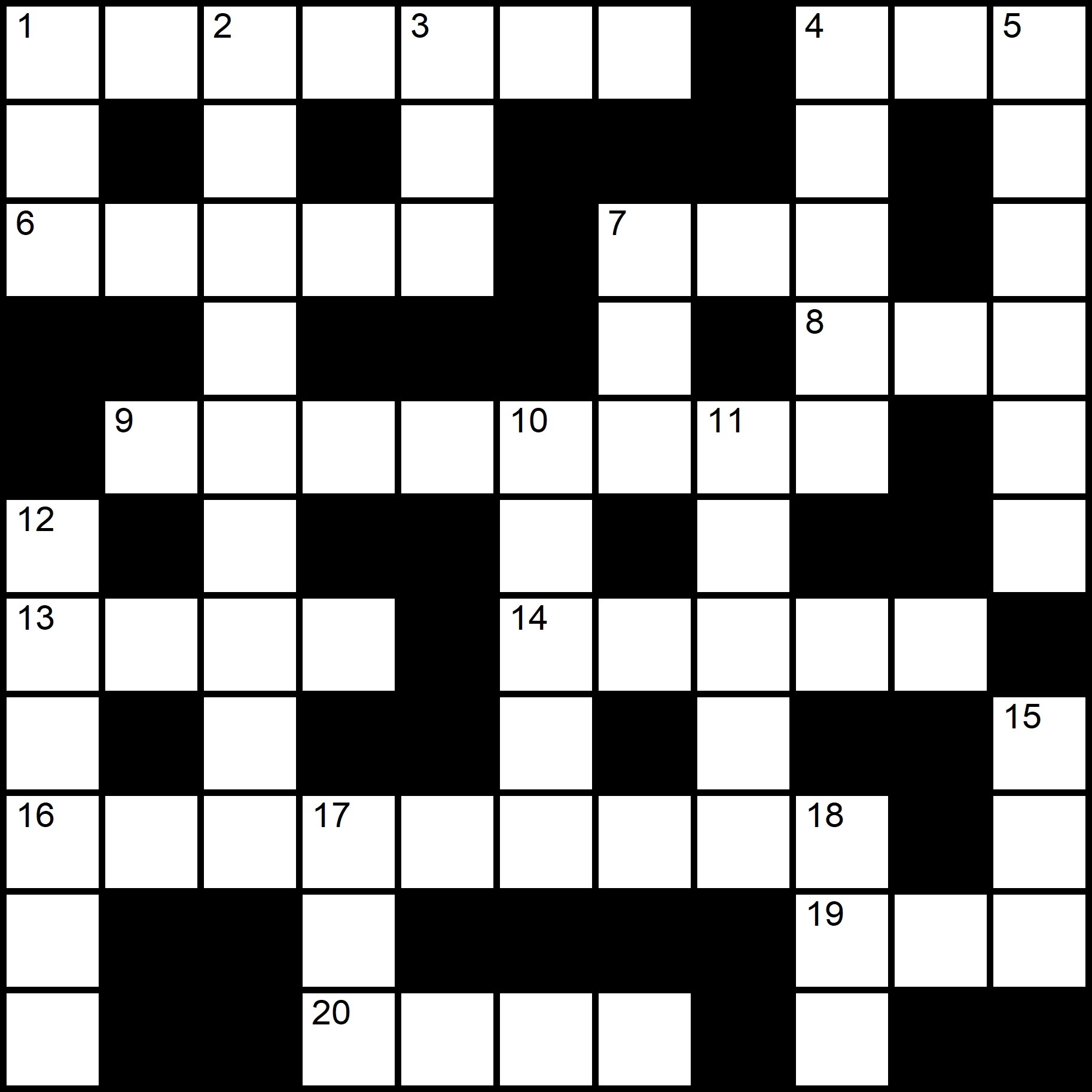 Crossword Printable Puzzels Crossword Printable Puzzels