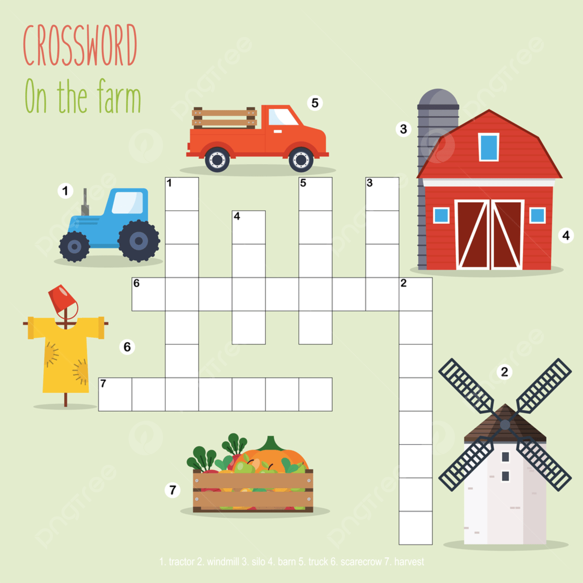 Kid Crossword Printable