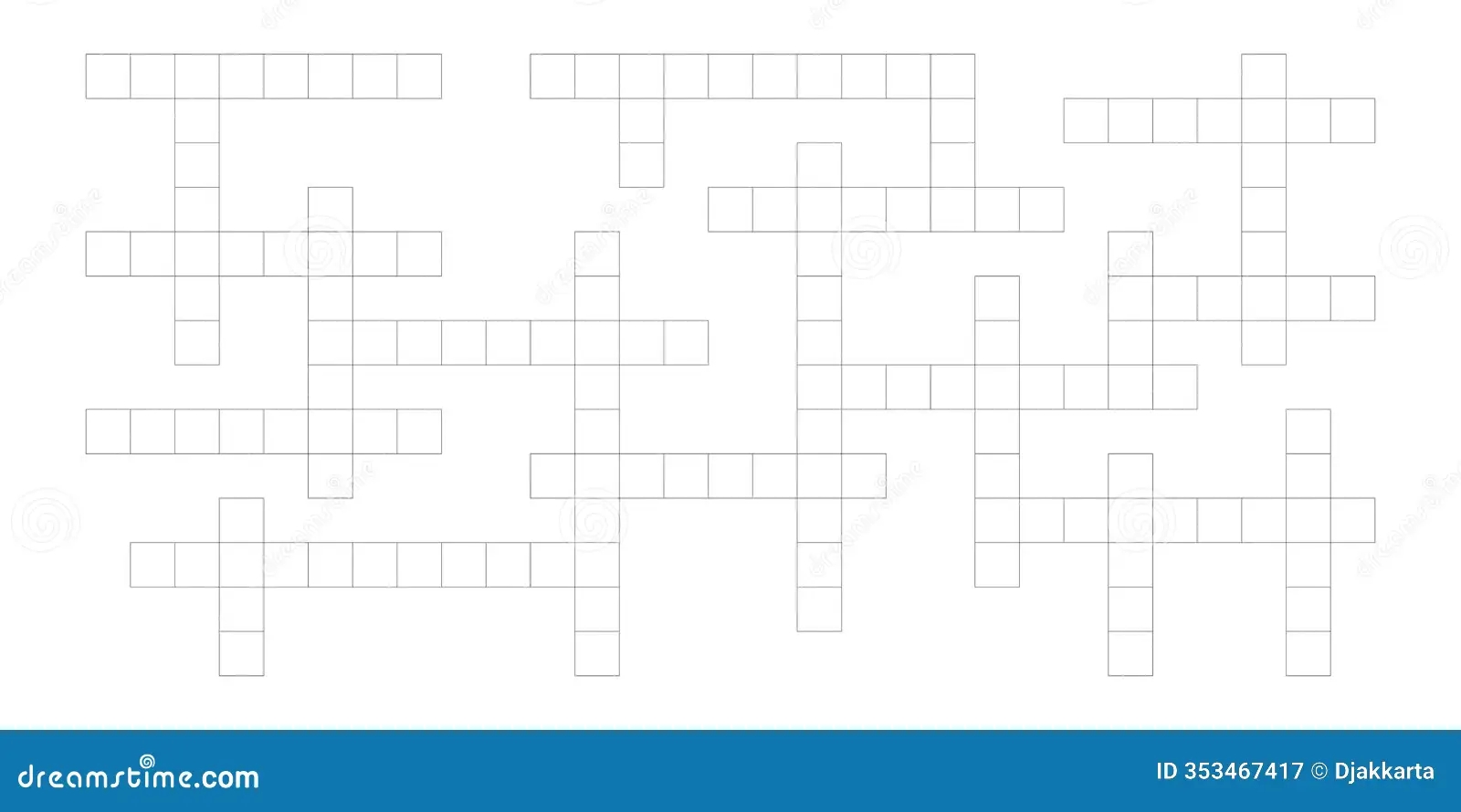 Empty Crossword Stock Illustrations 820 Empty Crossword Stock Illustrations Vectors Clipart Dreamstime Empty Crossword Stock Illustrations 820 Empty Crossword Stock Illustrations Vectors Clipart Dreamstime