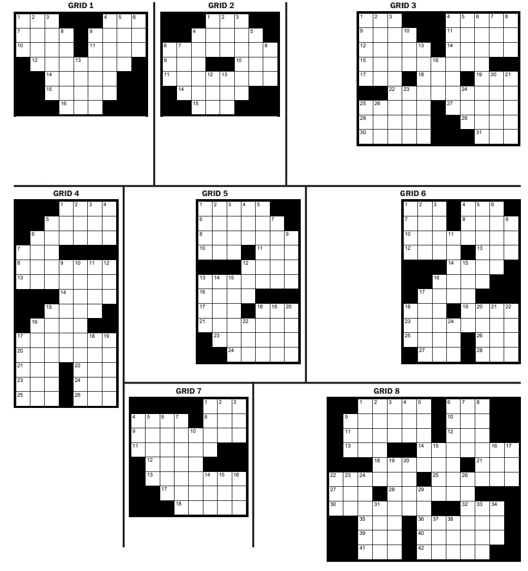 Evan Birnholz On X This Weekend s Washington Post Crossword Is Called Loss Of Down Instead Of One Large Puzzle You Get Eight Small Grids Oh And You Have To Find Two Meta Evan Birnholz On X This Weekend s Washington Post Crossword Is Called Loss Of Down Instead Of One Large Puzzle You Get Eight Small Grids Oh And You Have To Find Two Meta