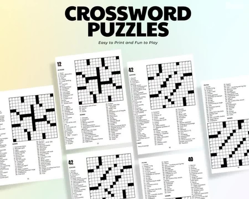 Expert Level Crossword Reliable Puzzels Expert Level Crossword Reliable Puzzels