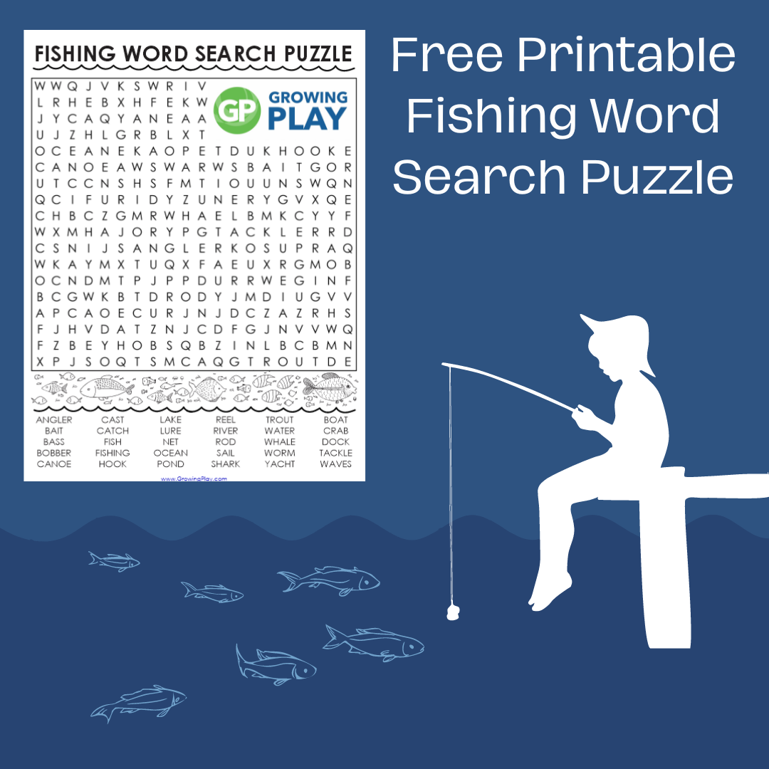 Fishing Crossword Puzzle Printable Fishing Crossword Puzzle Printable