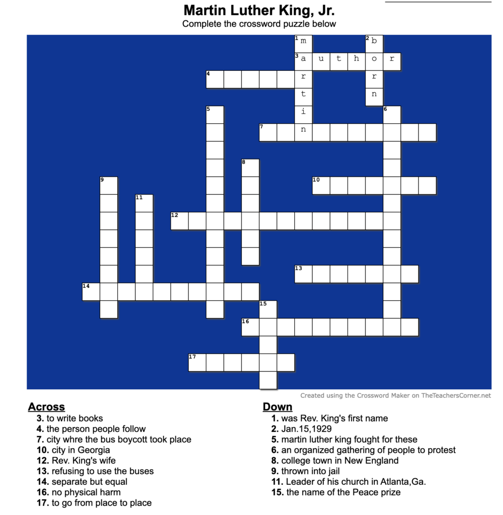 Five Free Crossword Puzzle Makers TCEA TechNotes Blog Five Free Crossword Puzzle Makers TCEA TechNotes Blog