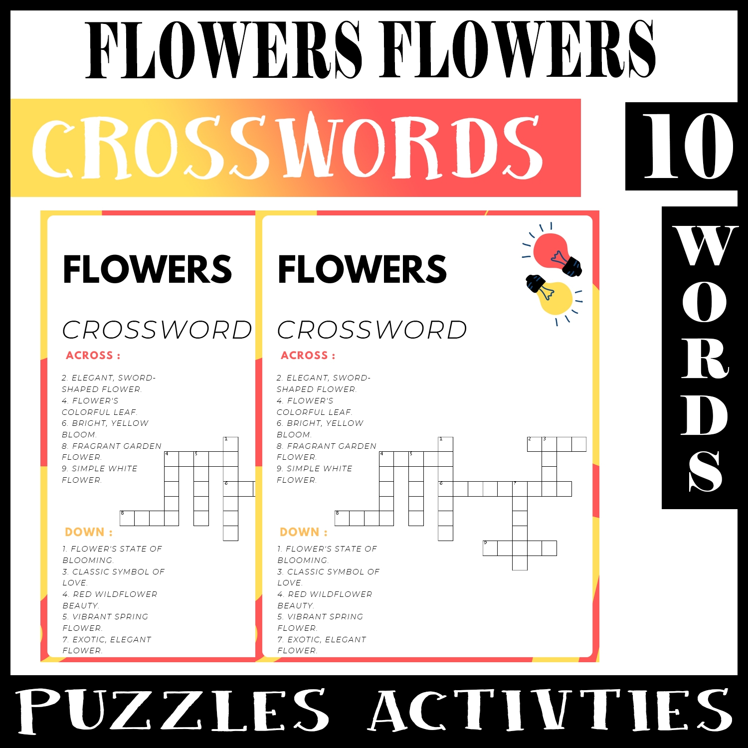 Crossword Puzzle Printable Easycrossword Puzzle