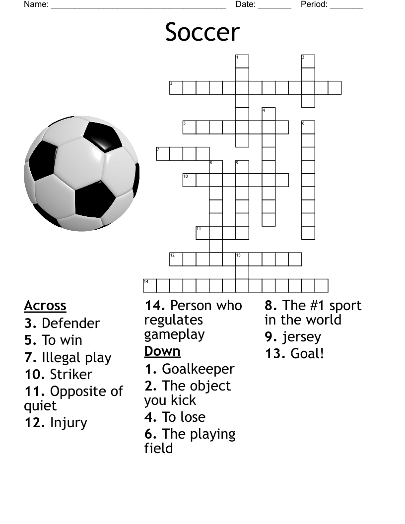 Football Players Crossword WordMint Football Players Crossword WordMint