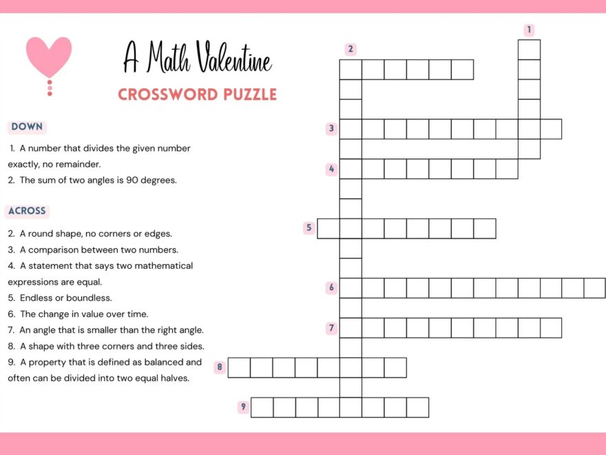 Free And Customizable Crossword Puzzle Templates Canva