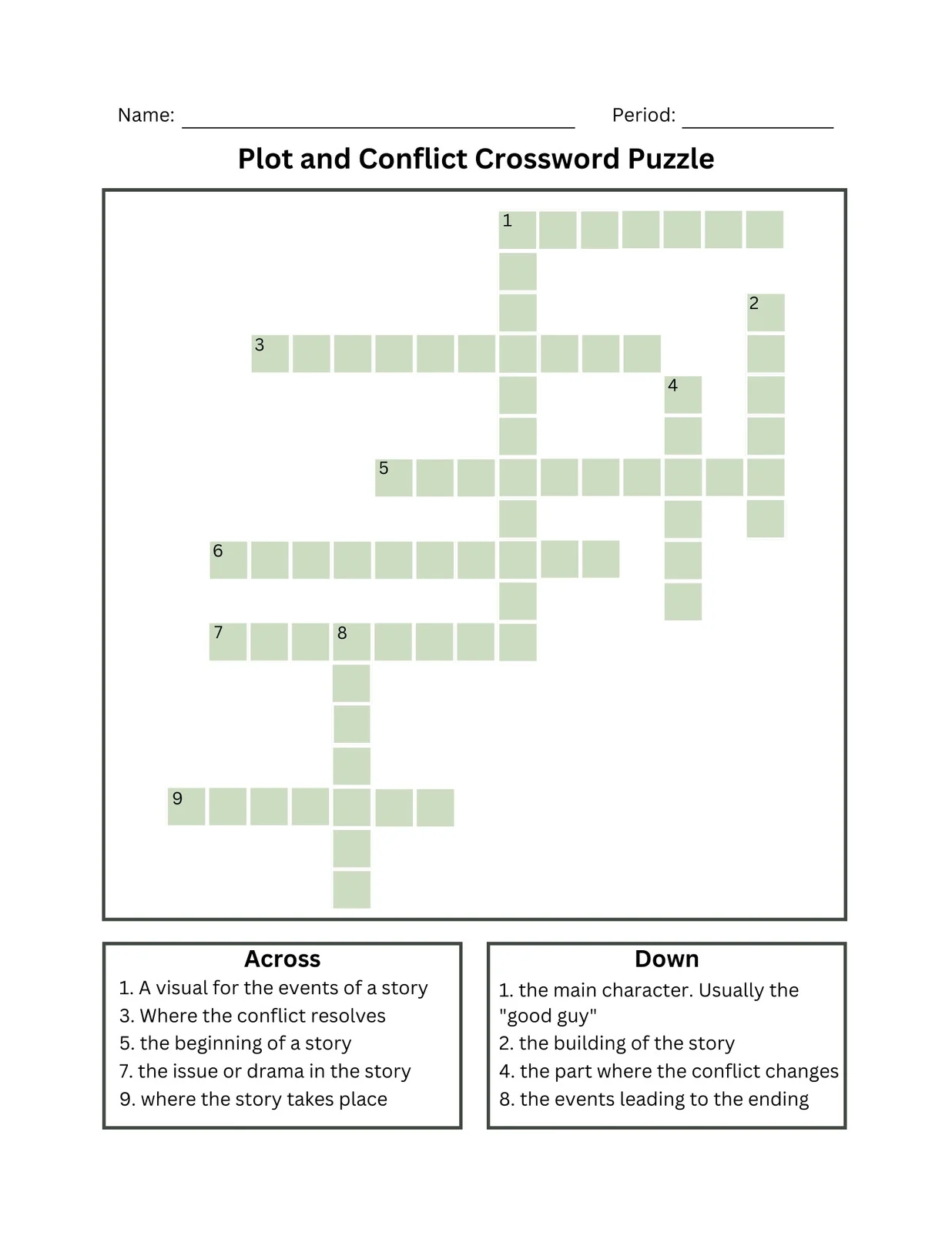 Free And Customizable Crossword Puzzle Templates Canva Free And Customizable Crossword Puzzle Templates Canva