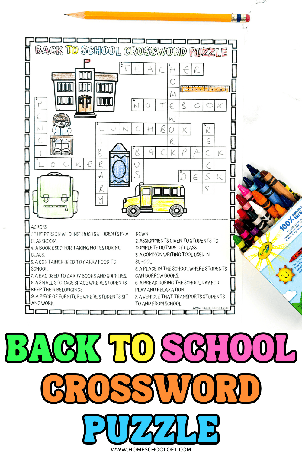 Crossword Puzzles 6th Grade Printables Crossword Puzzles 6th Grade Printables