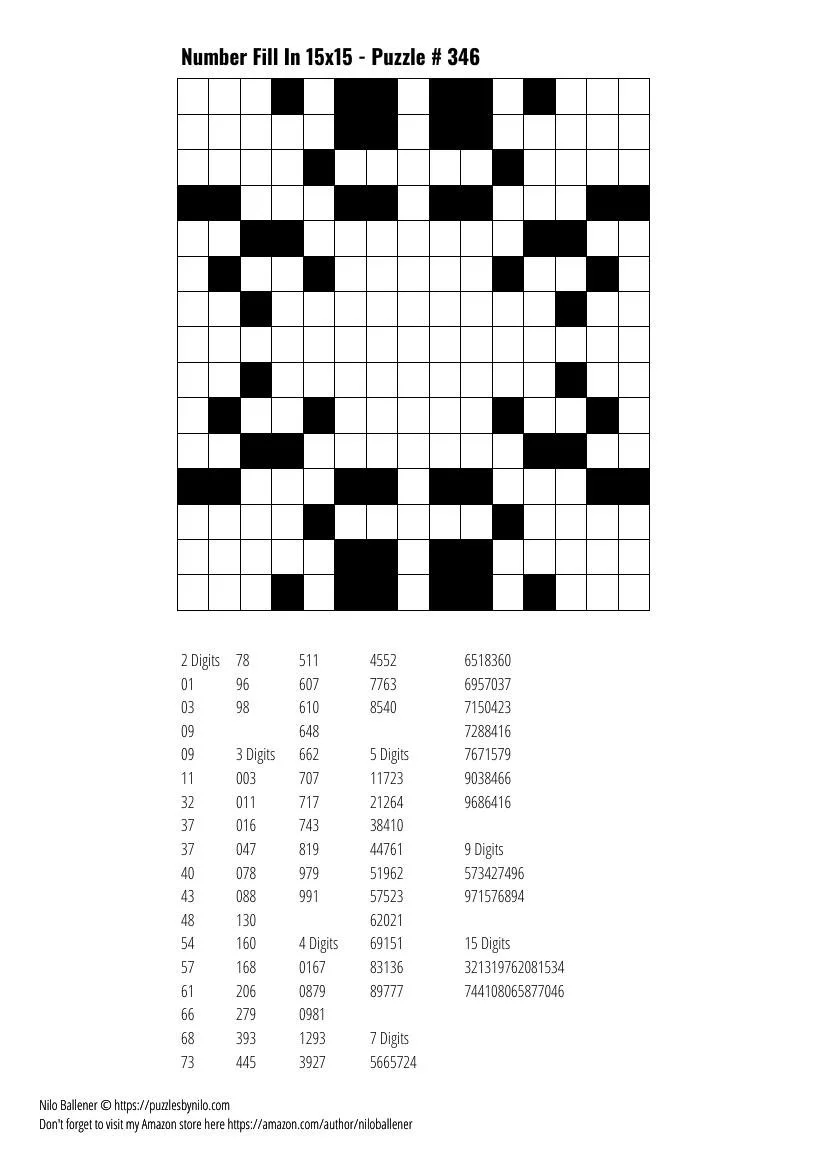 Fill In Crossword Puzzles Printable Fill In Crossword Puzzles Printable