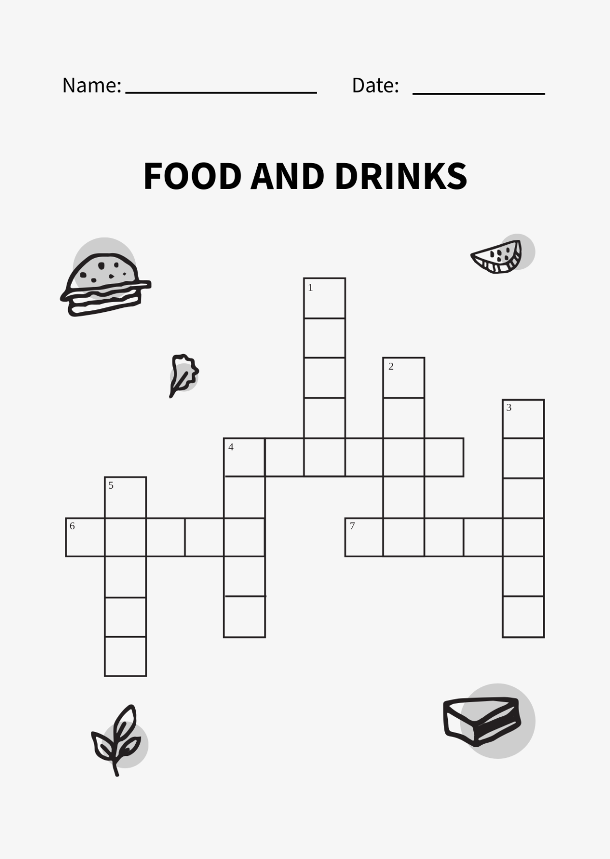 Free Mini Crossword Puzzle For Kids Template To Edit Online Free Mini Crossword Puzzle For Kids Template To Edit Online