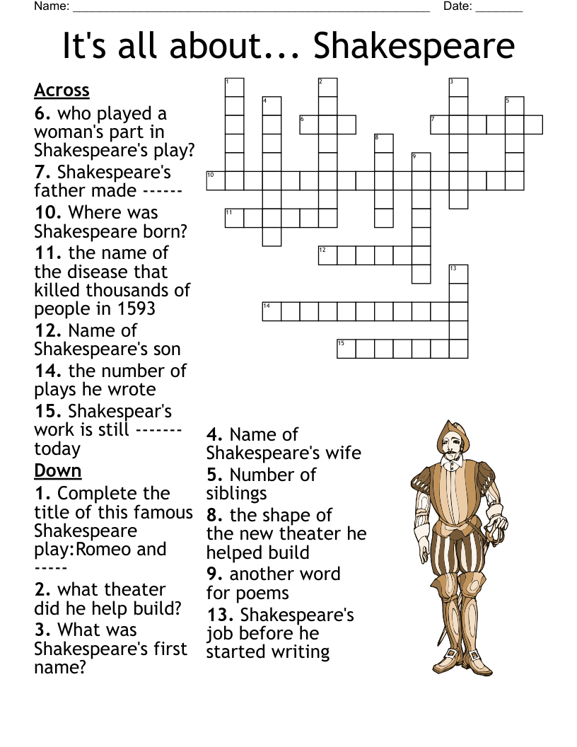 Free Online Crossword Puzzles From Vox Vox Worksheets Library