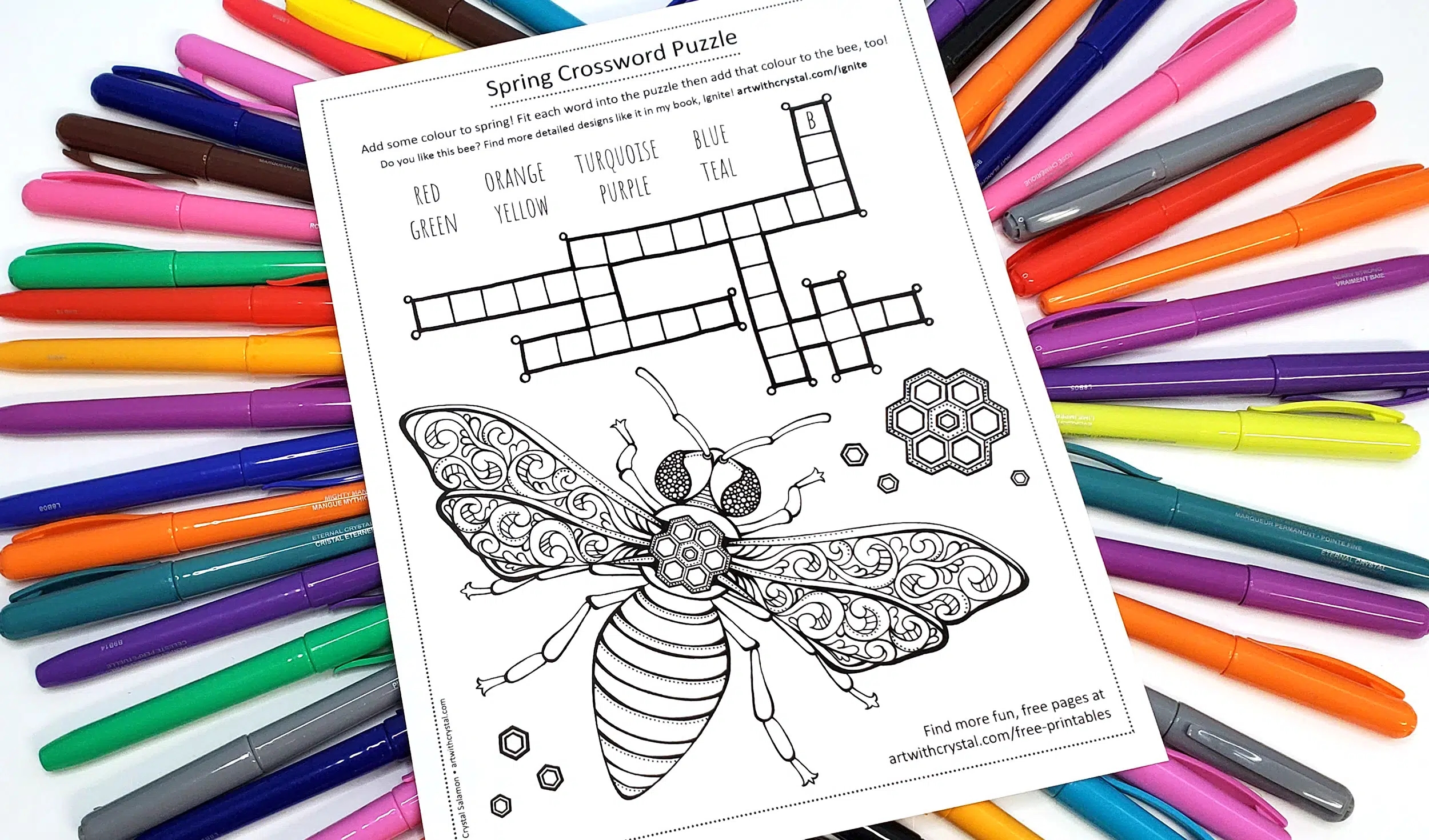 Free Printable Elementary Art Crossword Free Printable Elementary Art Crossword