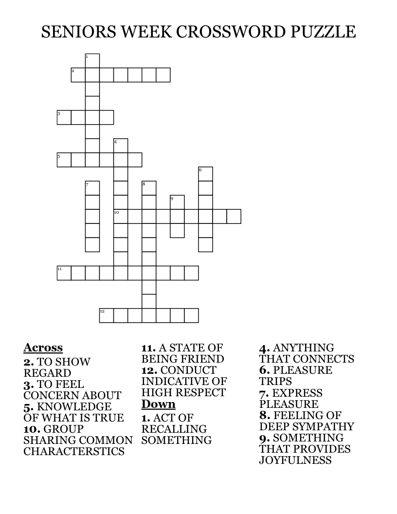 Free Printable Crossword Puzzles For Seniors DailyCaring Worksheets Library Free Printable Crossword Puzzles For Seniors DailyCaring Worksheets Library