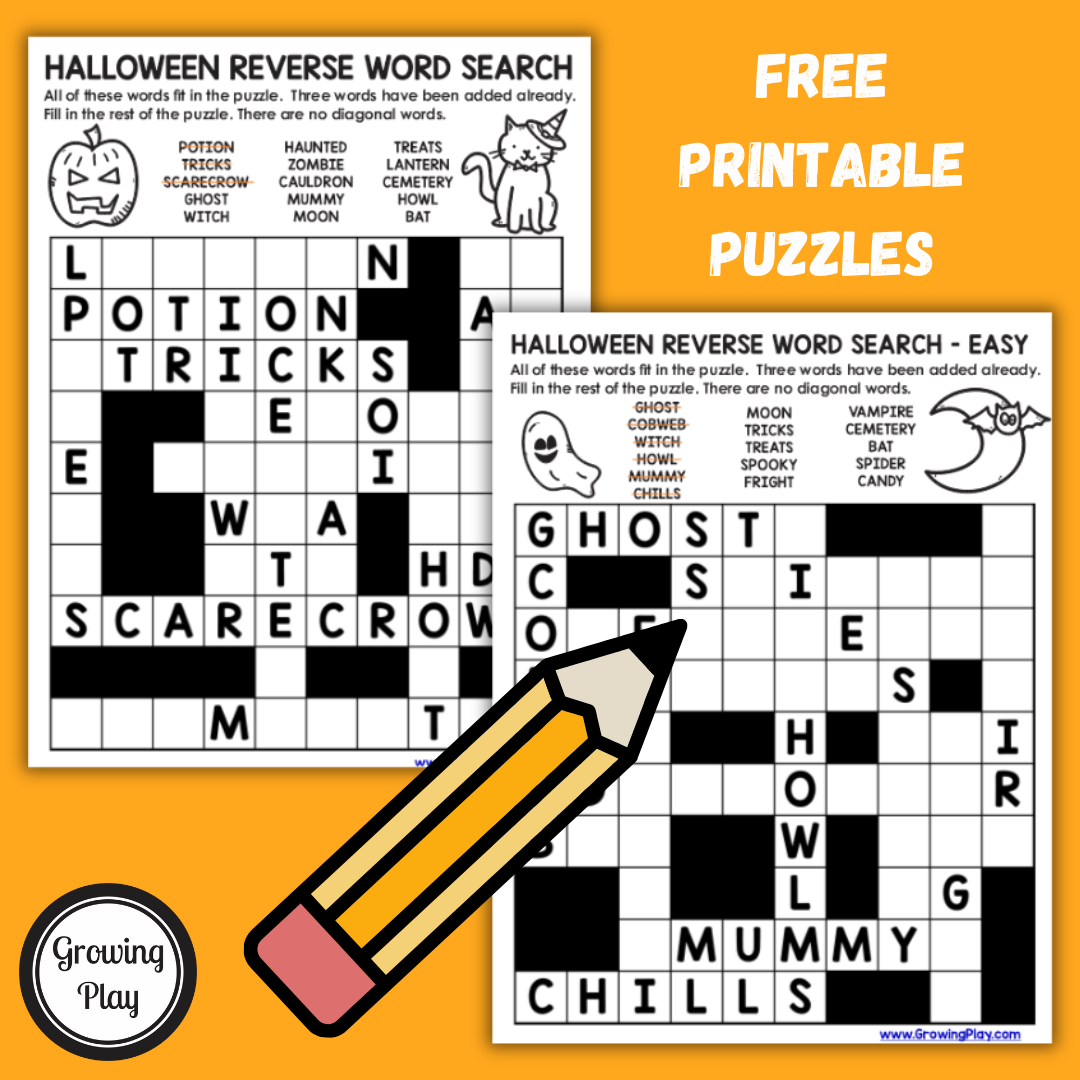 Free Printable Reverse Halloween Word Search Growing Play Free Printable Reverse Halloween Word Search Growing Play