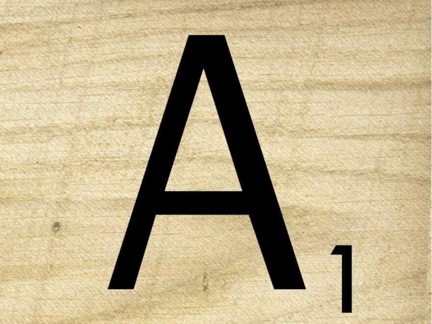 Free Printable Scrabble Letter Tiles Sign Paper Trail Design