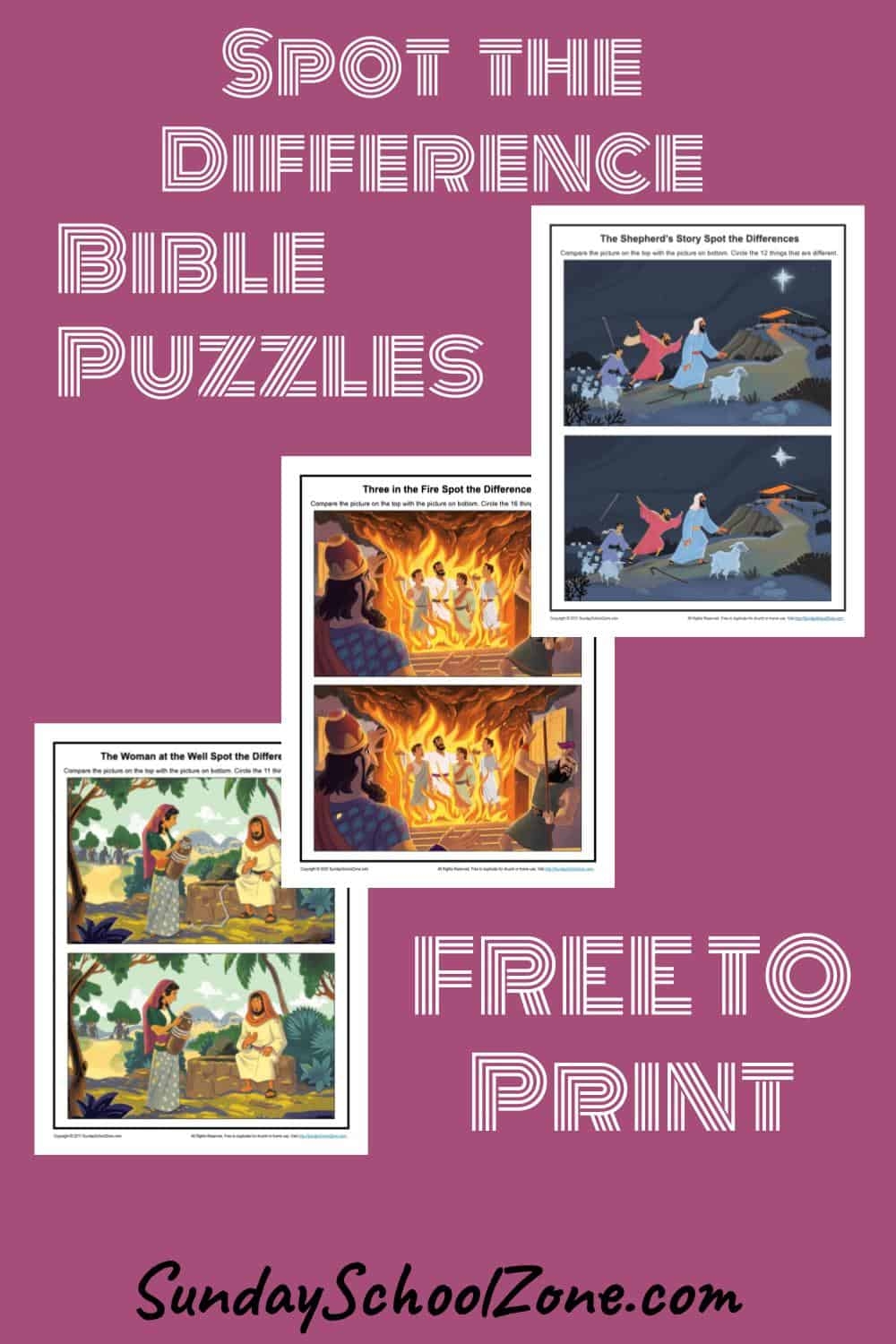 Free Printable Spot The Differences Bible Activities Sunday School Zone Free Printable Spot The Differences Bible Activities Sunday School Zone
