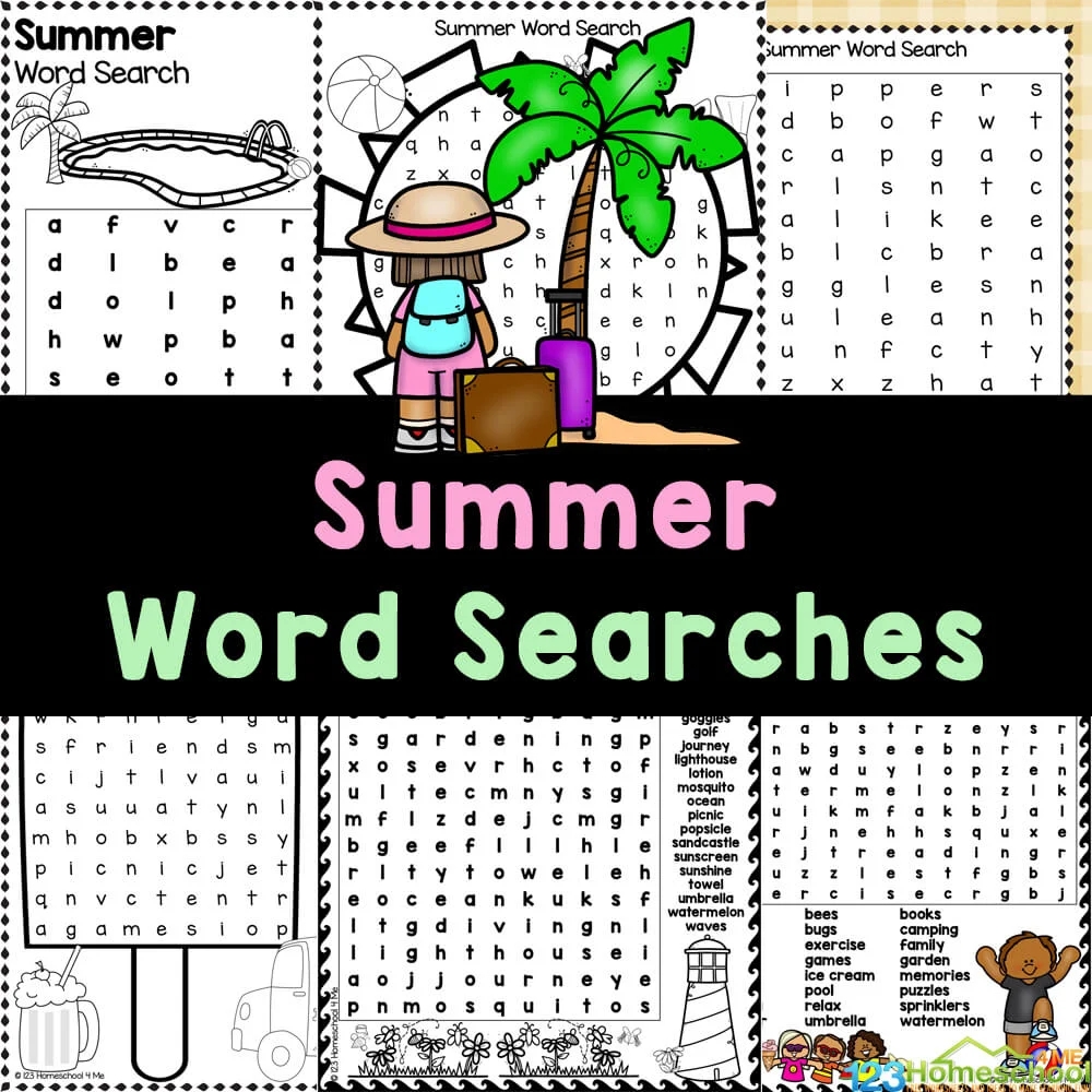 Free Printable Crossword Puzzles 3rd Grade Summer