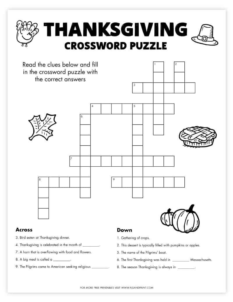 Crossword Puzzle High School Printable Crossword Puzzle High School Printable