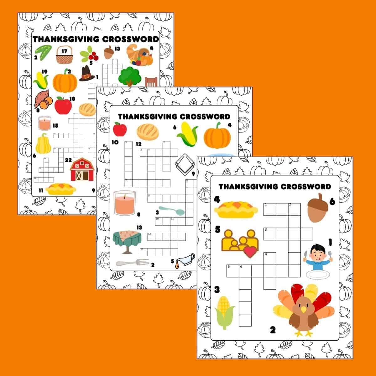 Free Printable Thanksgiving Crossword Puzzle Free Printable Thanksgiving Crossword Puzzle