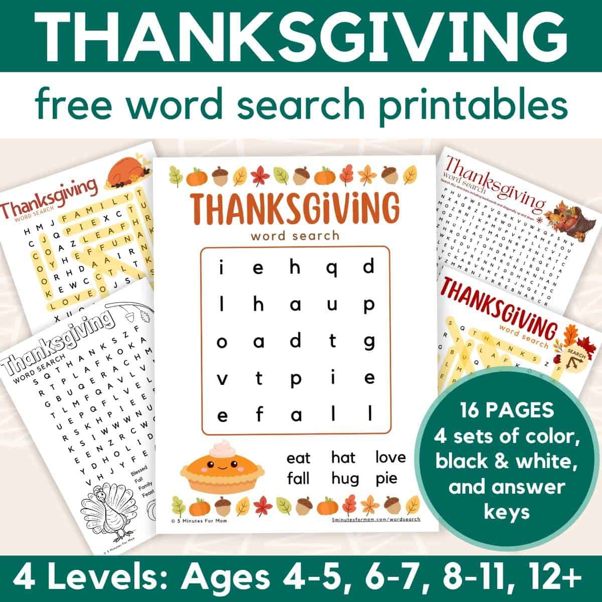 Free Simple Printable Crossword Puzzles For Kids
