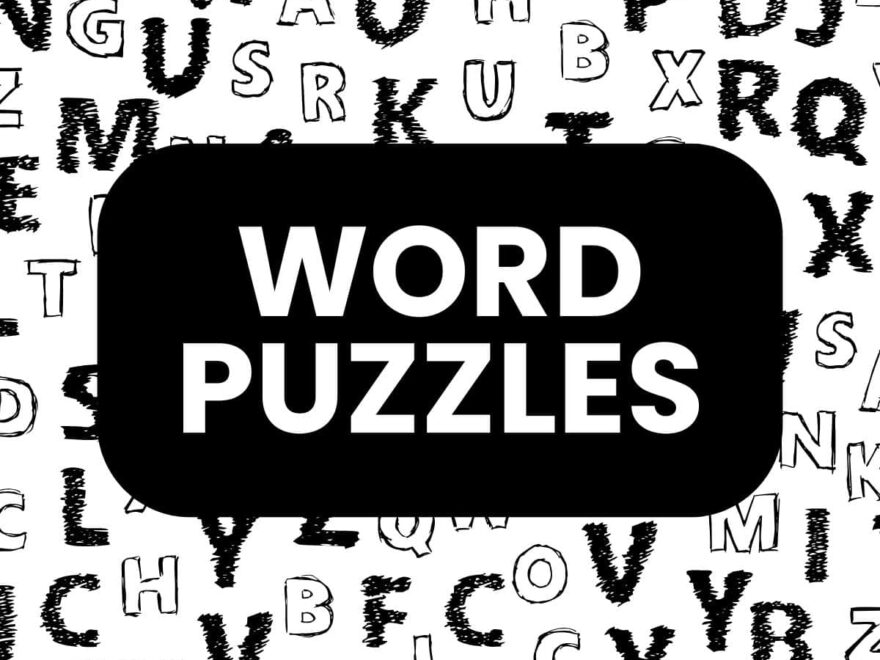 FREE Printable Word Puzzles For The Classroom PDF