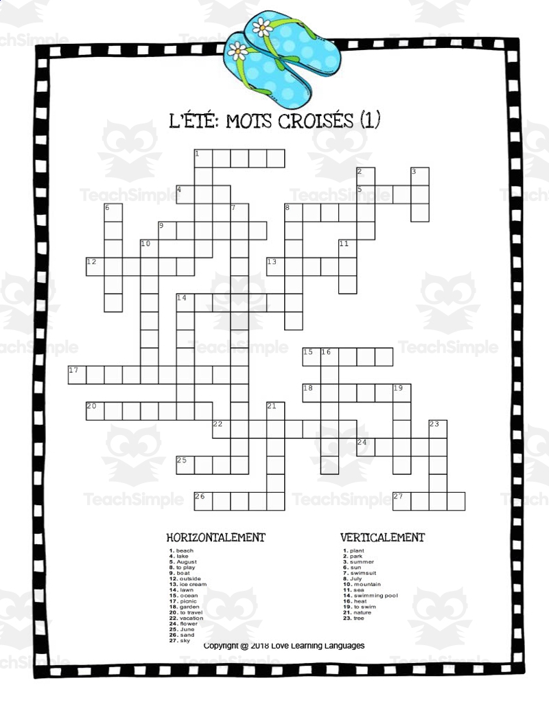 Disney Crosswords Printable Disney Crosswords Printable