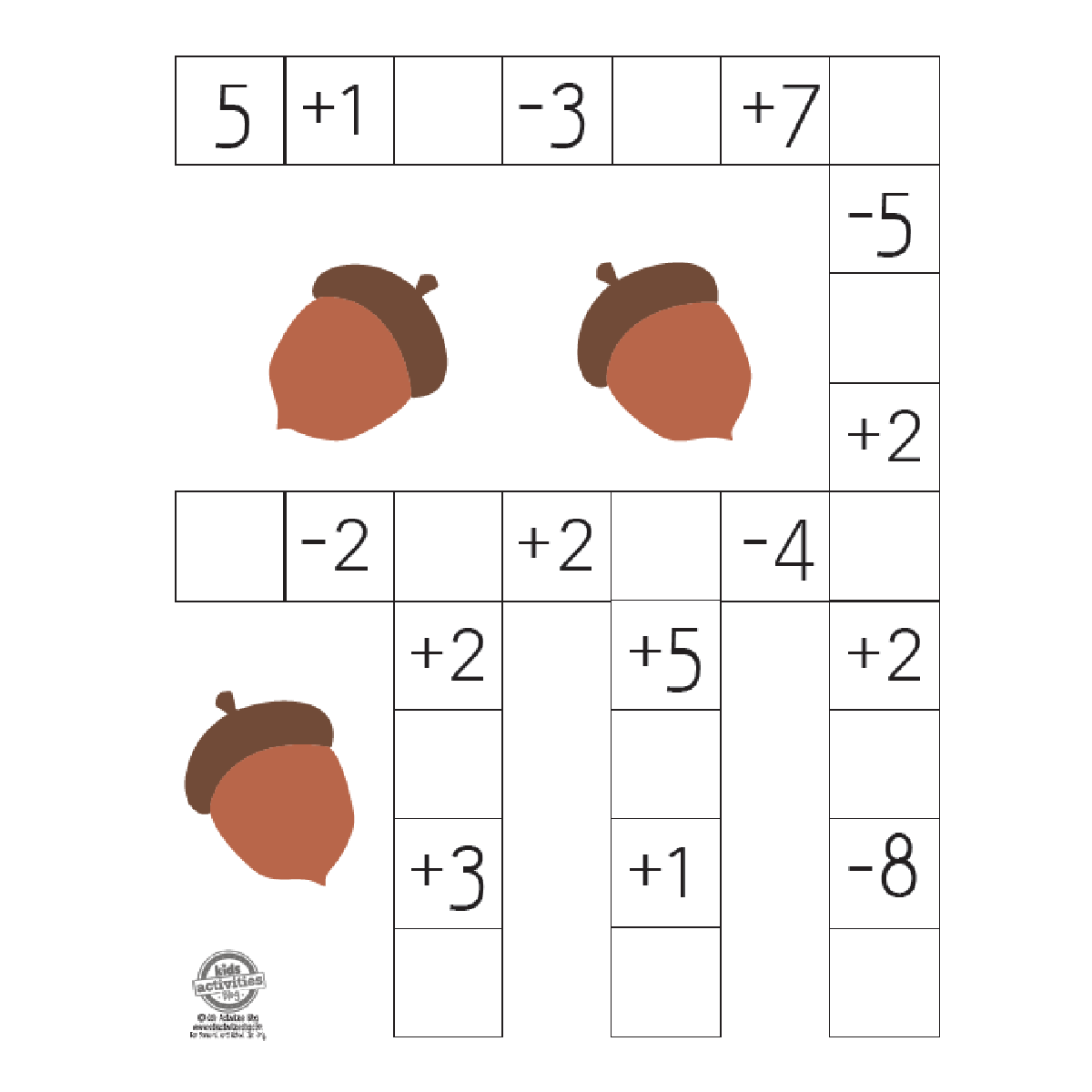 Fun Fall Math Crossword Puzzles For Kids Kids Activities Blog Fun Fall Math Crossword Puzzles For Kids Kids Activities Blog