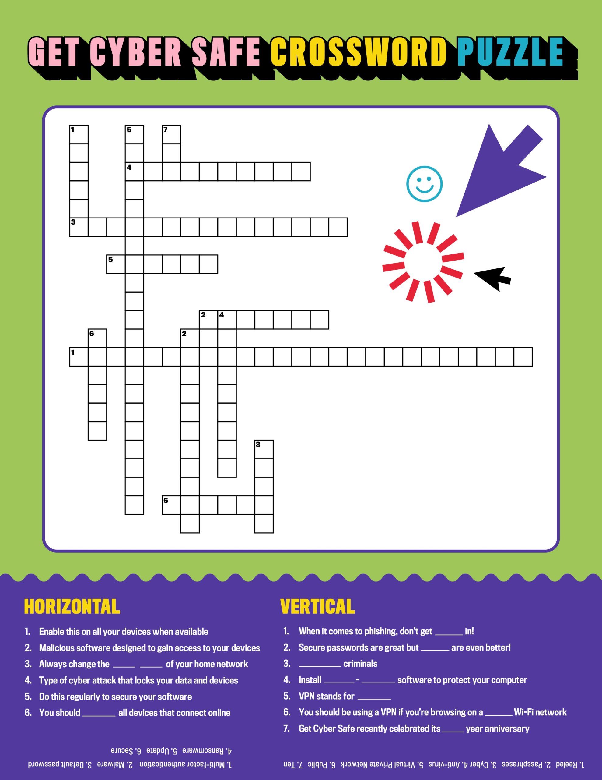 Get Cyber Safe Crossword Puzzle Get Cyber Safe Get Cyber Safe Crossword Puzzle Get Cyber Safe