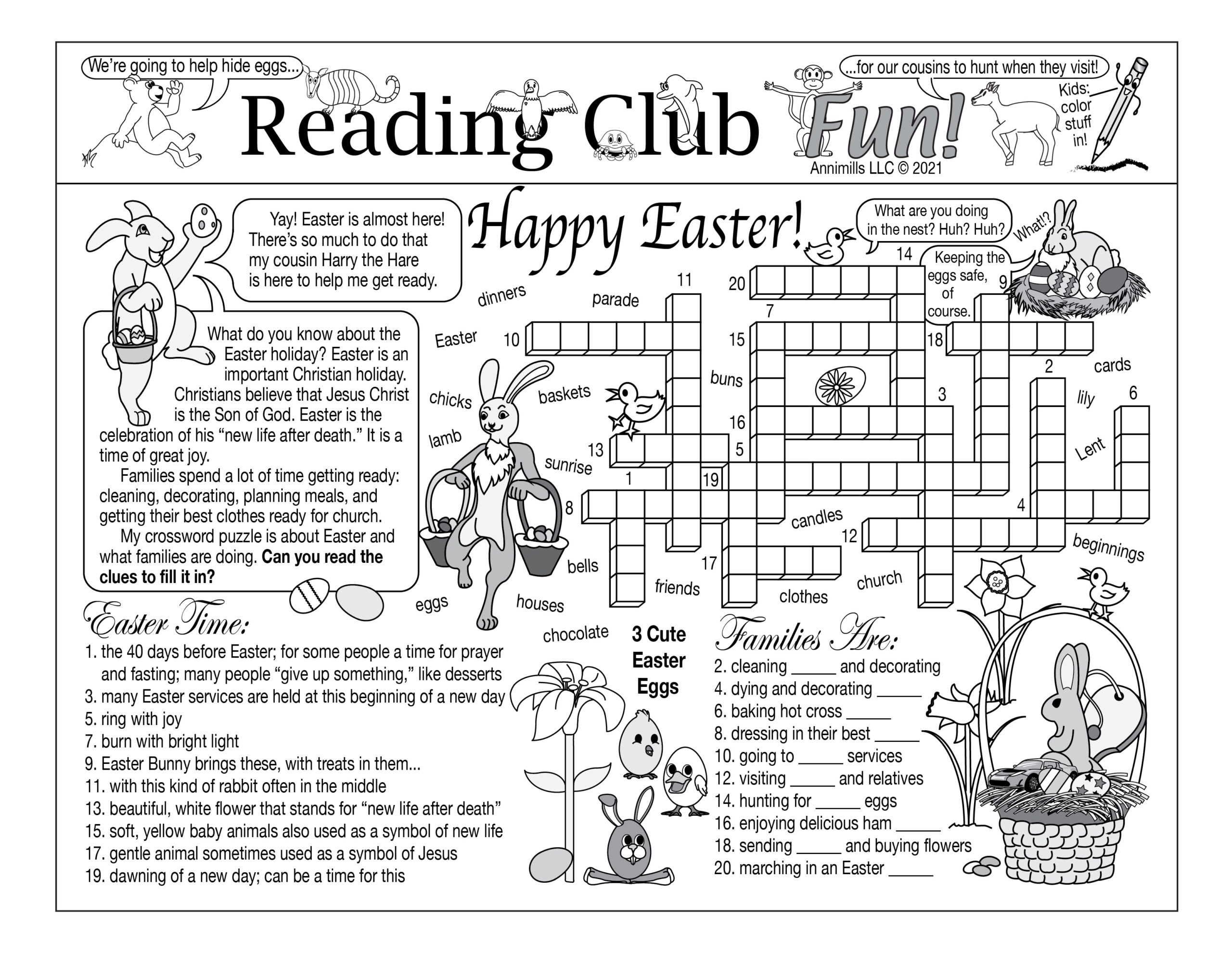 Getting Ready For Easter Printable Activity Set Made By Teachers