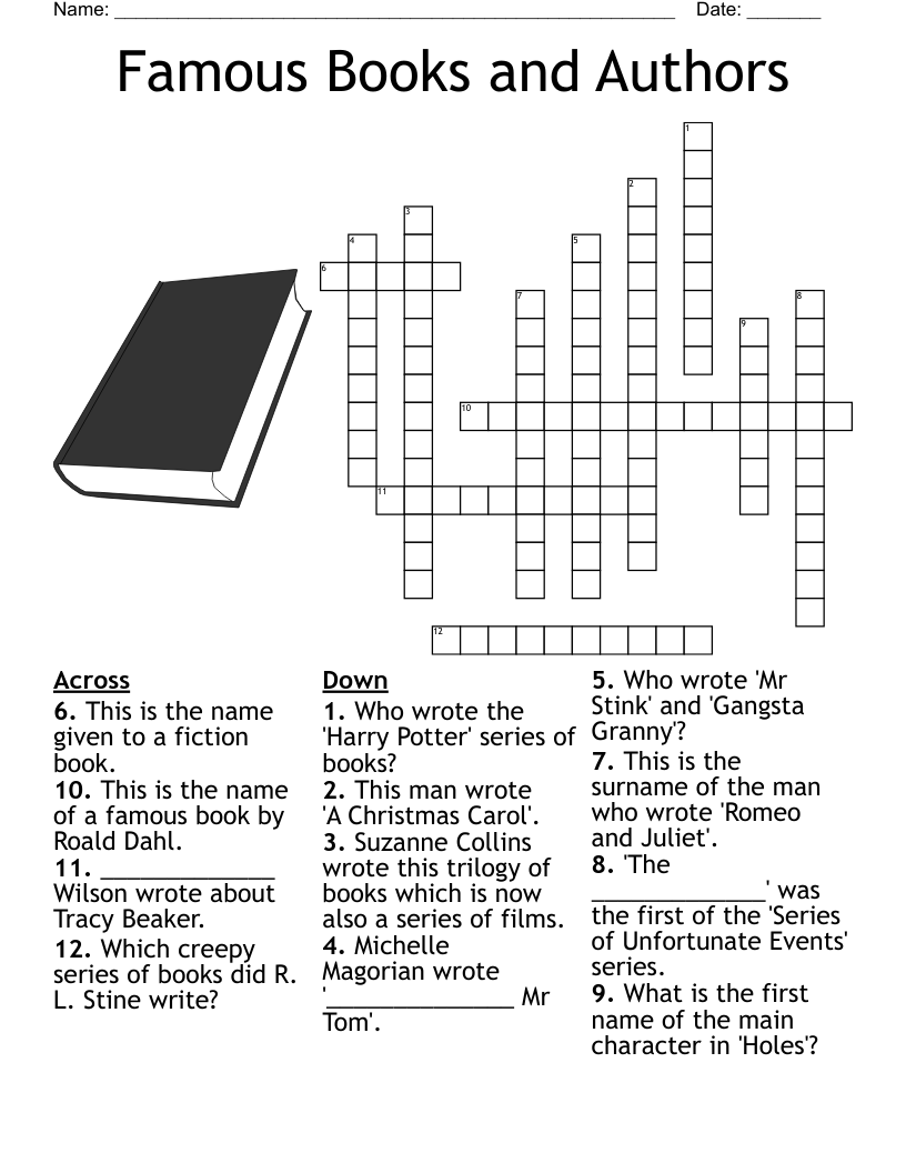 Grade 6 Crossword Puzzle WordMint Grade 6 Crossword Puzzle WordMint