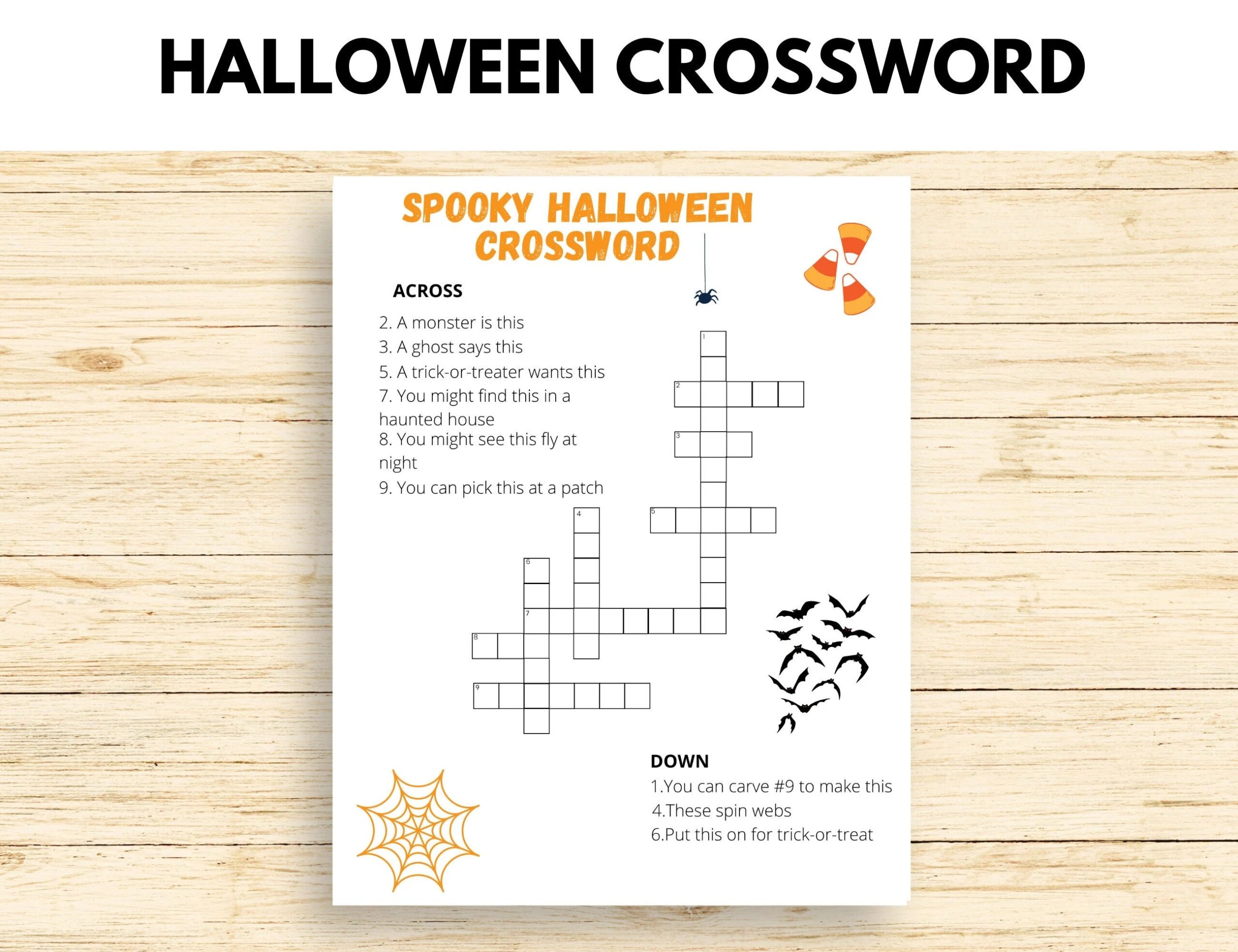 Halloween Crossword Puzzle Halloween Games Fall Crossword Halloween Activity Sheets Kids Crossword Puzzle Etsy Halloween Crossword Puzzle Halloween Games Fall Crossword Halloween Activity Sheets Kids Crossword Puzzle Etsy