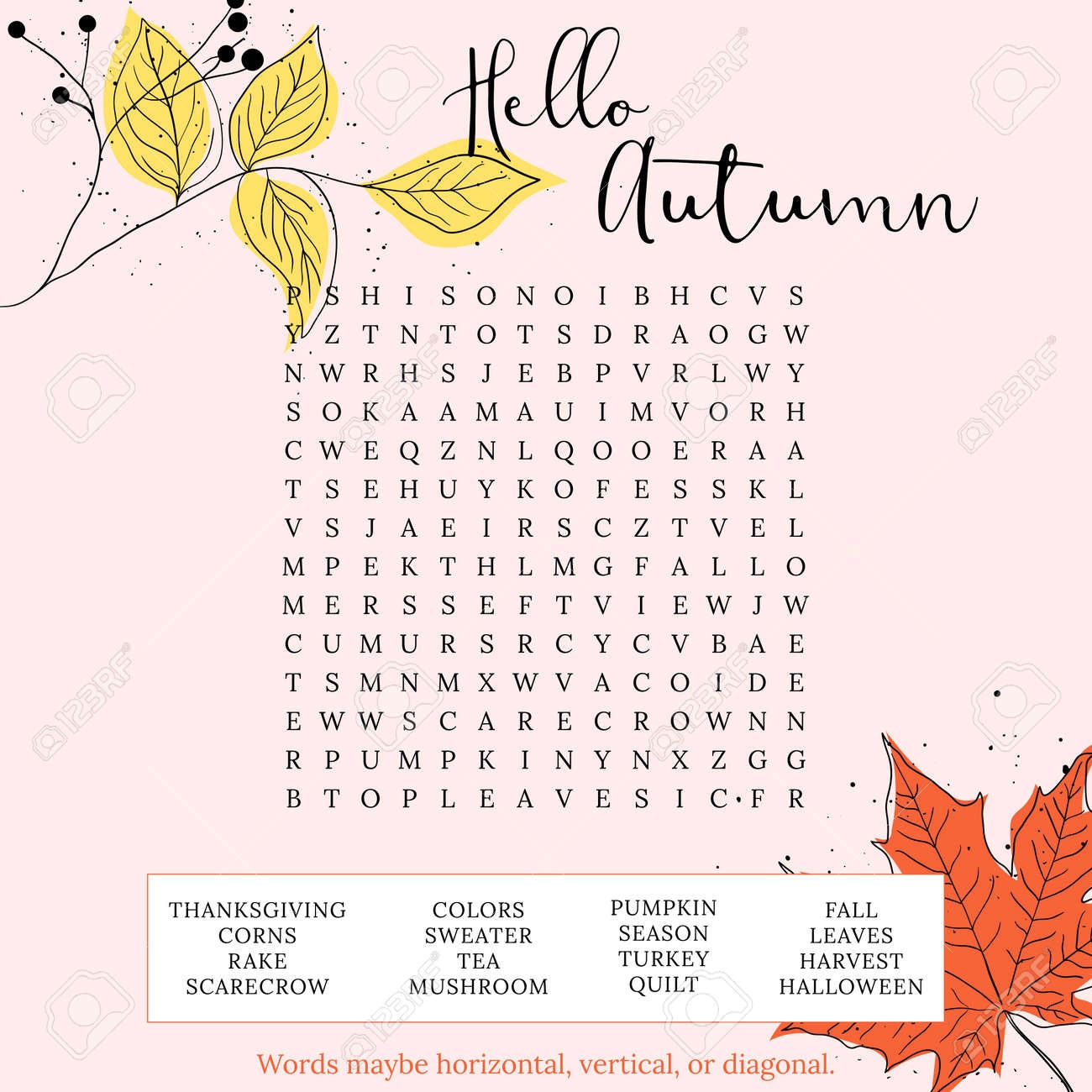 Free Printable Fall Crossword Puzzles For Adults Free Printable Fall Crossword Puzzles For Adults
