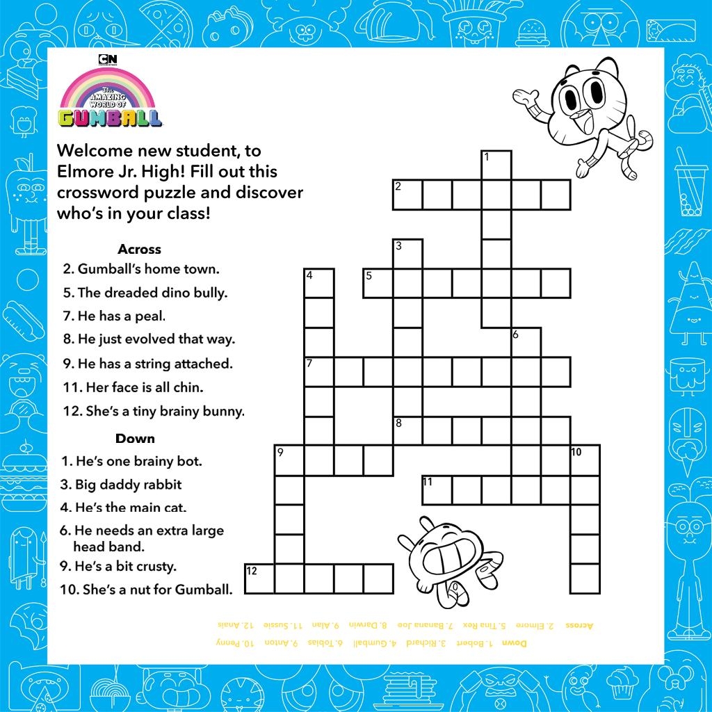 HopkinsJacob5 On X Probably The Best Crossword Game I ve Seen tawog cartoonnetwork X