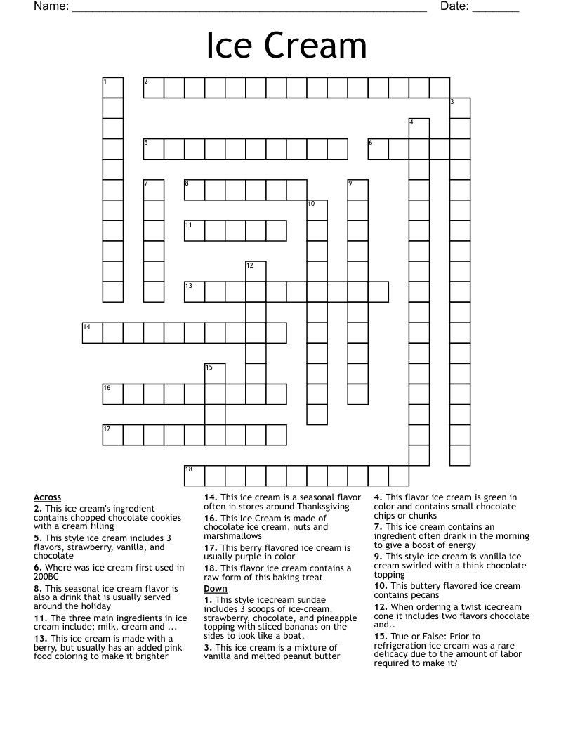 Beginning Themed Printable Crossword Puzzles Beginning Themed Printable Crossword Puzzles