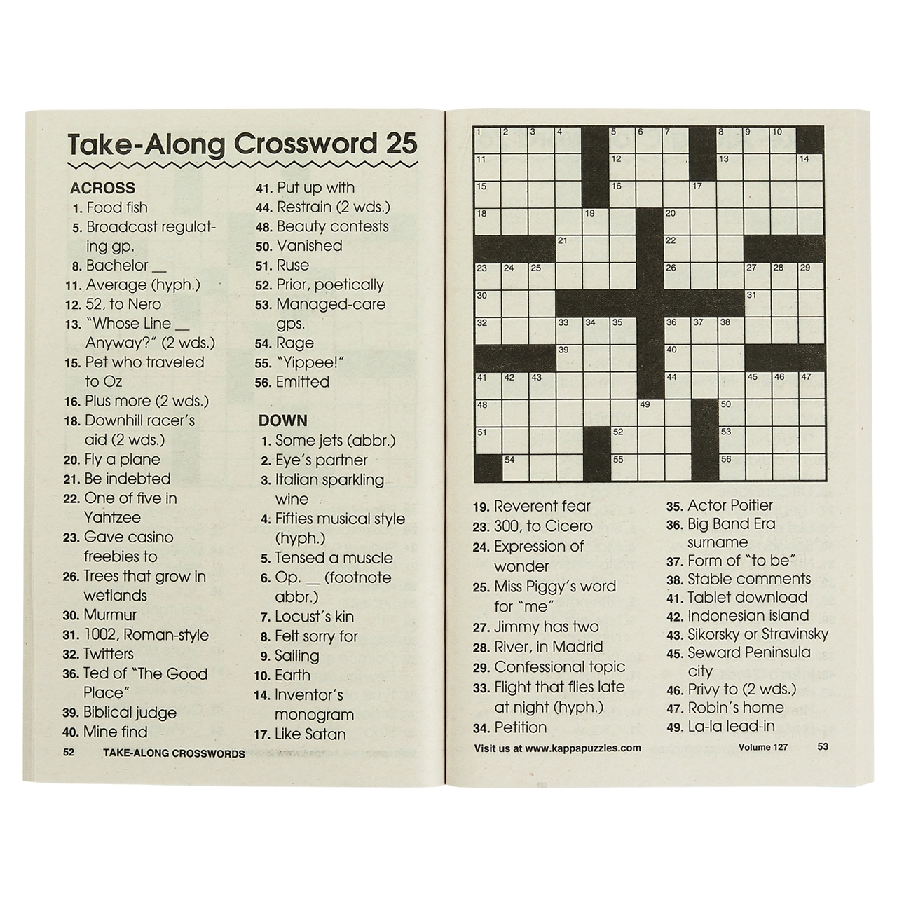 Eugene Sheffer Printable Crossword Puzzles Comic