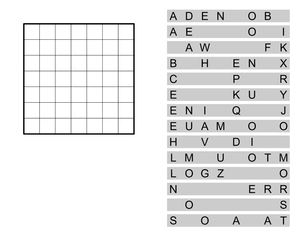 Knowledge Towering Above A Jigsaw Crossword Puzzling Stack Exchange