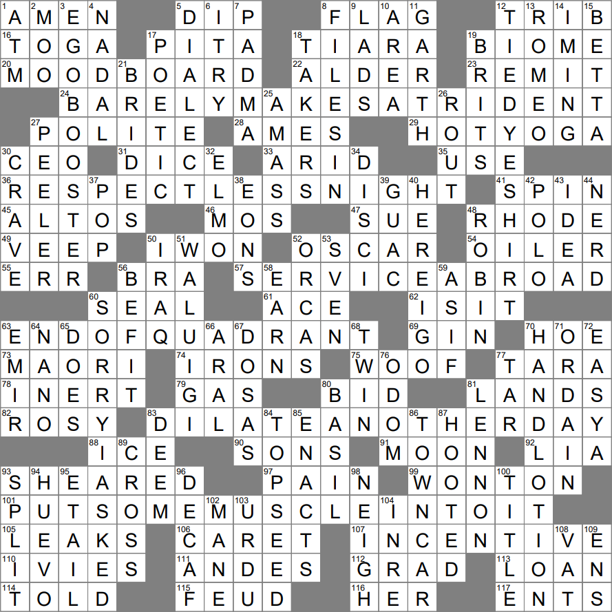 LA Times Crossword 10 Dec 23 Sunday LAXCrossword