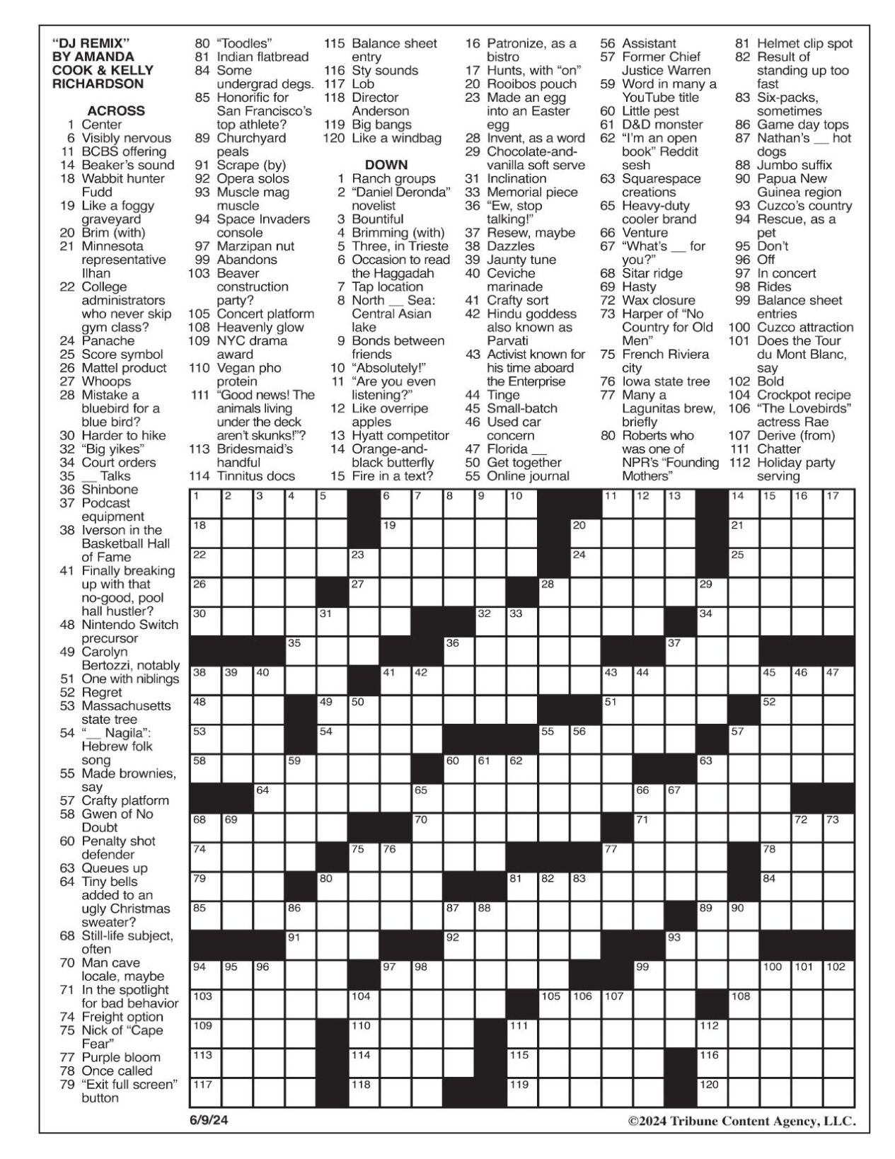 LA Times Crossword June 9 2024 Crosswords Yakimaherald