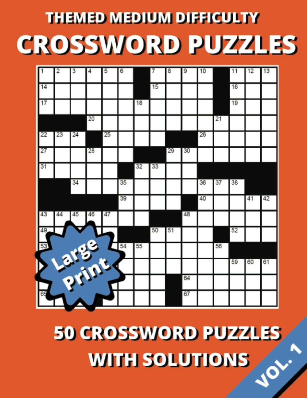 Large Print Crossword Puzzle Book 50 Themed Medium Difficulty Puzzles For Adults Scott Russell 9798372763319 Amazon Books Large Print Crossword Puzzle Book 50 Themed Medium Difficulty Puzzles For Adults Scott Russell 9798372763319 Amazon Books