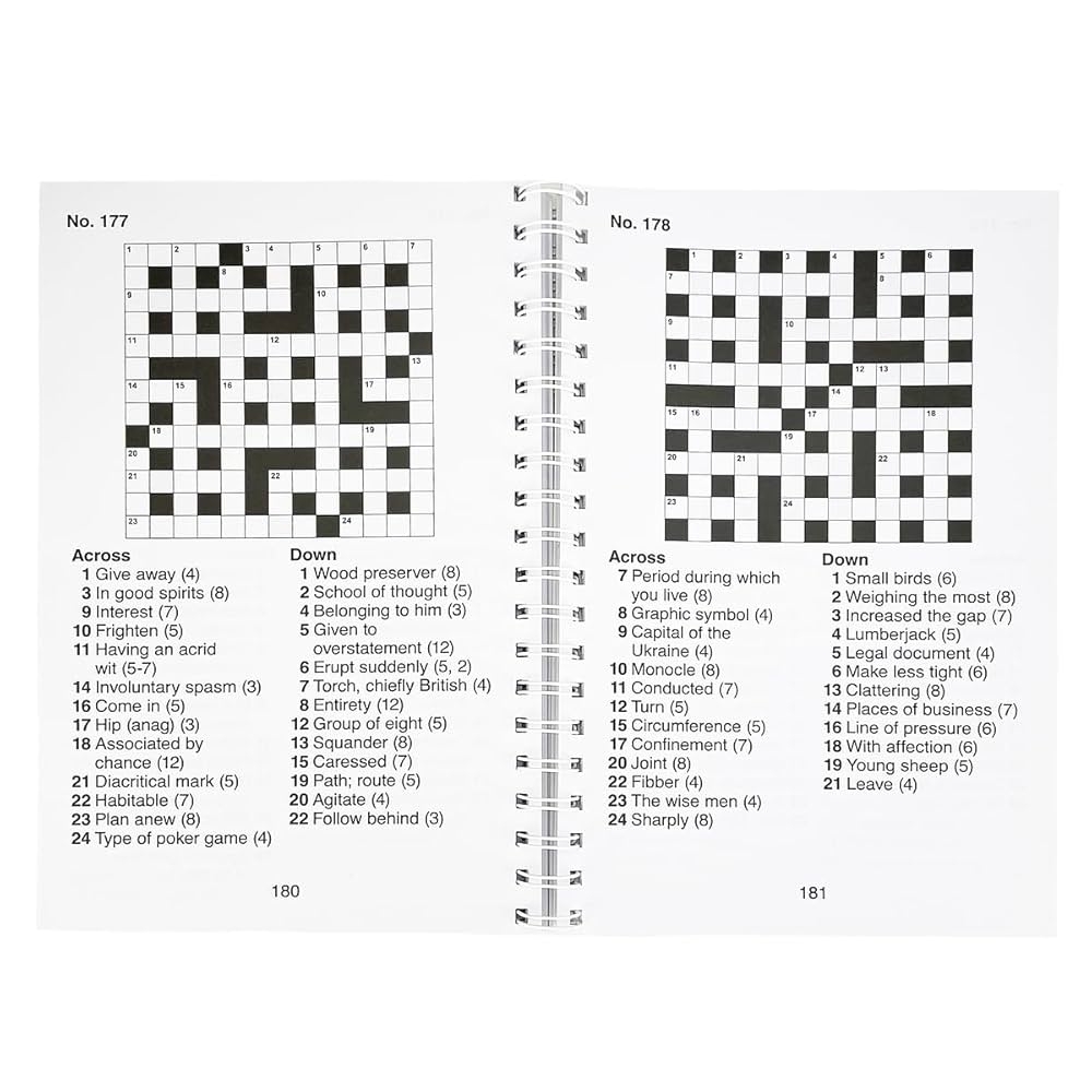 Large Print Crossword Puzzles Volume 2 200 Puzzles For Adults Includes Spiral Bound Lay Flat Design And Large To Extra Large Font For Easy Reading Brain Busters Parragon Parragon Books 9781646389179 Amazon Books Large Print Crossword Puzzles Volume 2 200 Puzzles For Adults Includes Spiral Bound Lay Flat Design And Large To Extra Large Font For Easy Reading Brain Busters Parragon Parragon Books 9781646389179 Amazon Books
