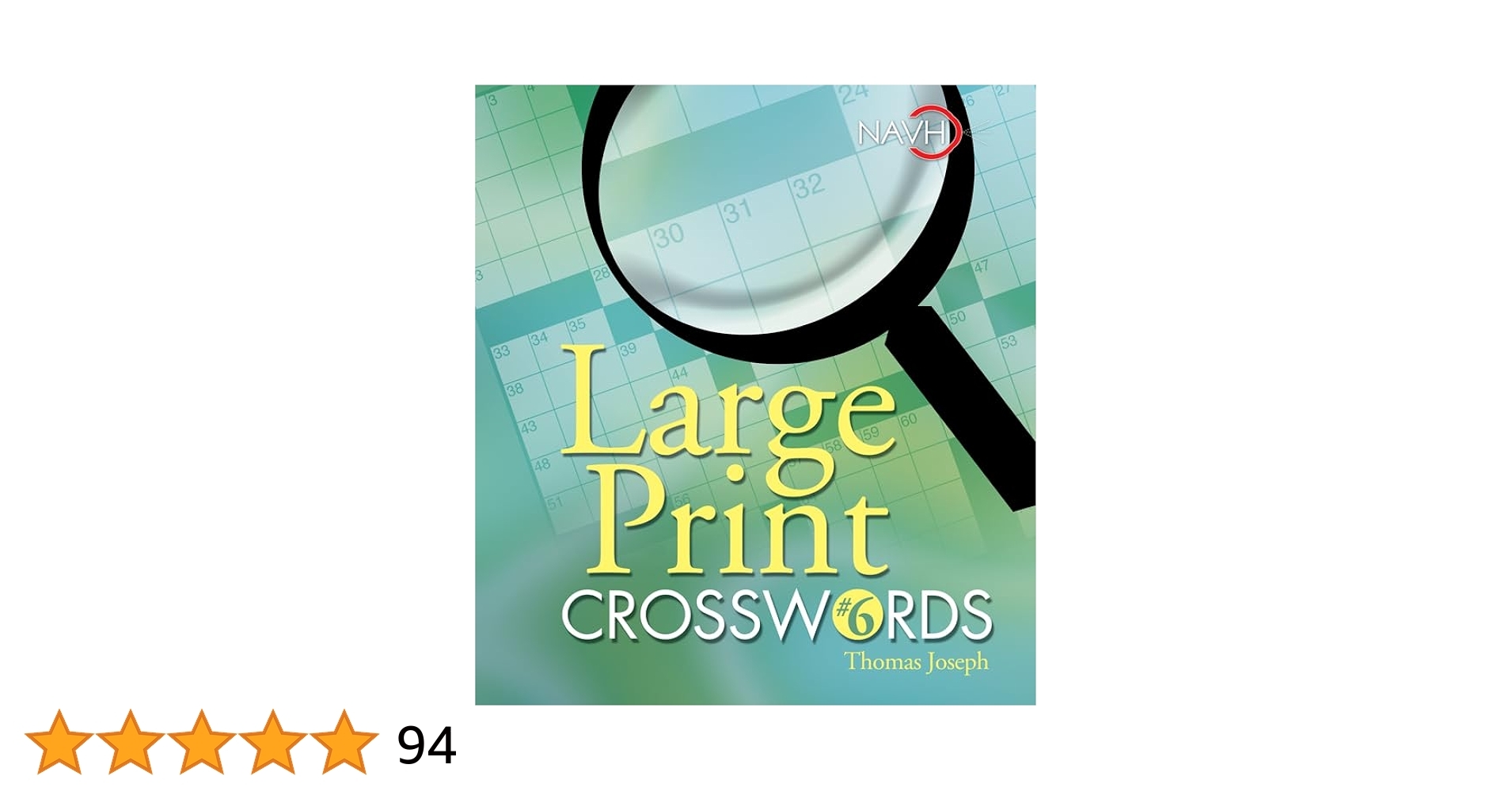 Large Print Crosswords 6 Joseph Thomas 9781402734038 Amazon Books