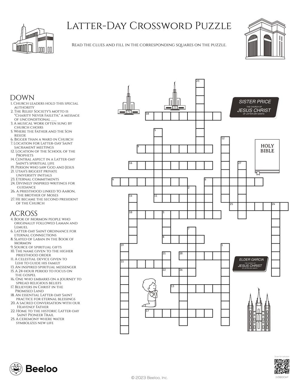 Disney Crossword Printable Disney Crossword Printable