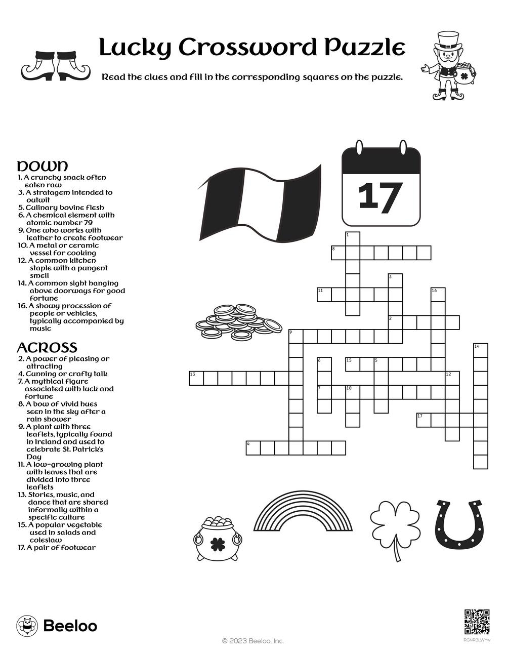 Easy Printable Crossword Puzzle Easy Printable Crossword Puzzle