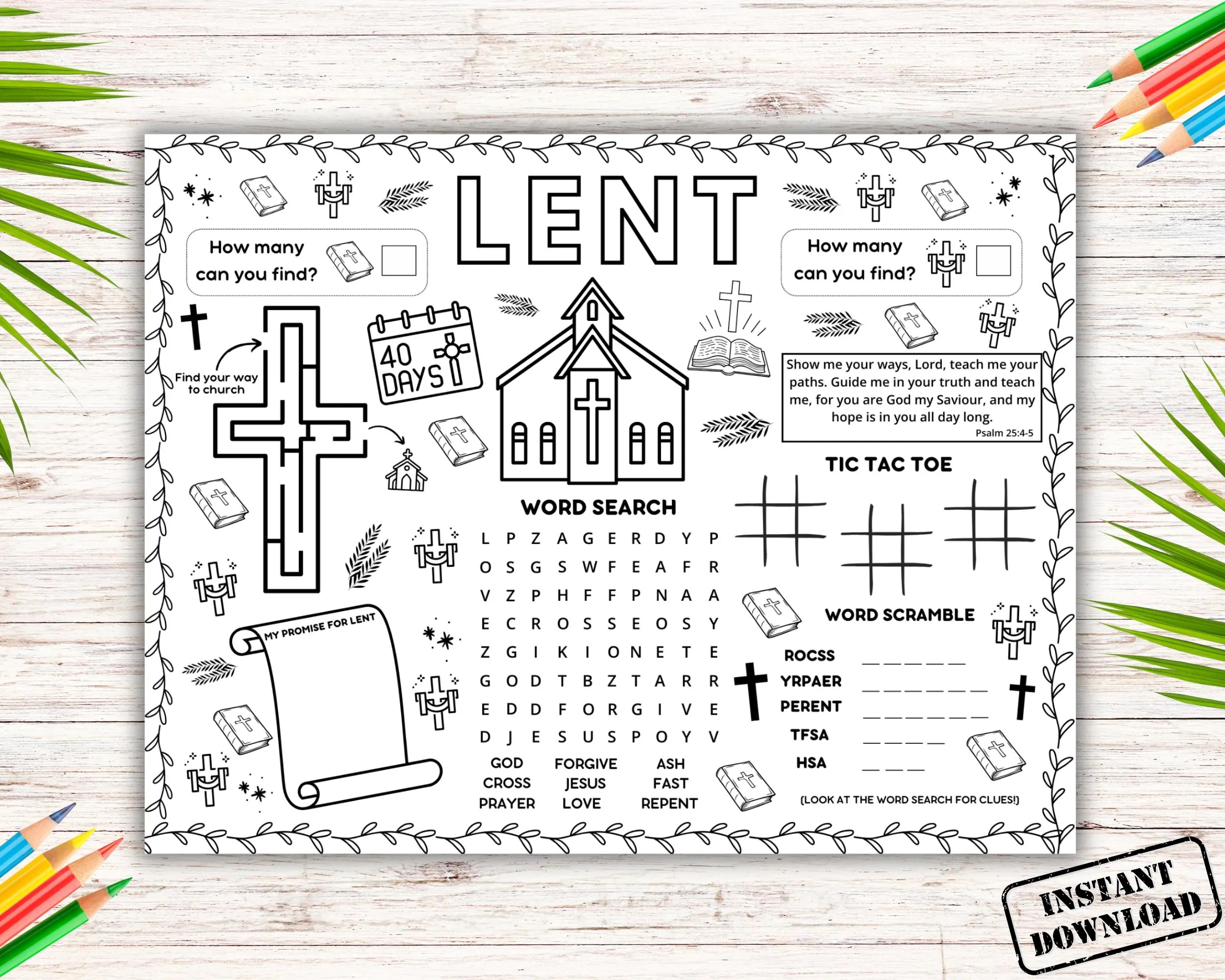 Lutheran Coloring Etsy Lutheran Coloring Etsy