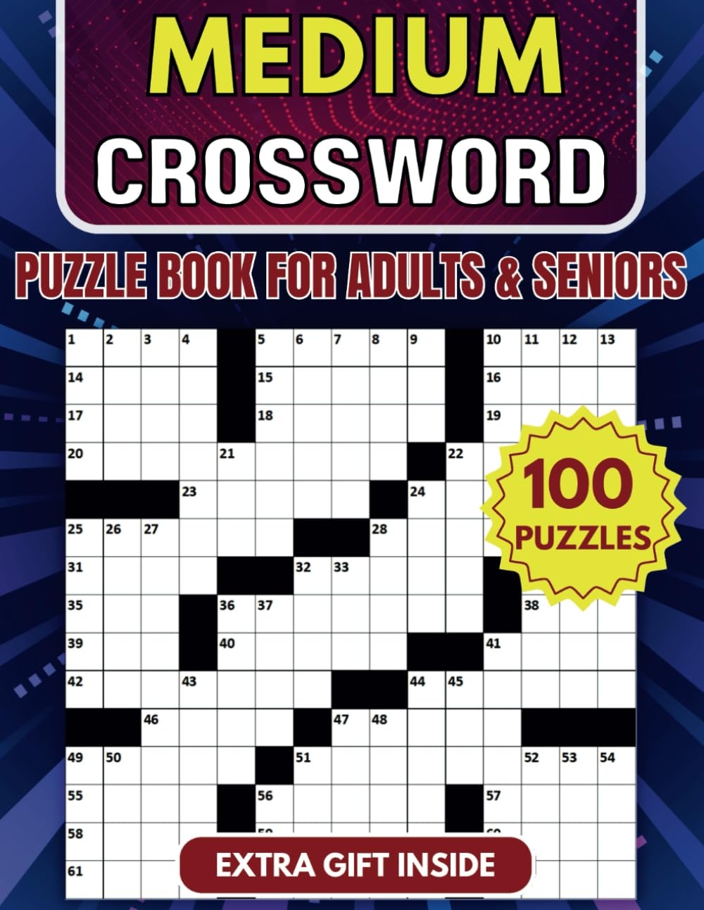 Medium Crossword Puzzle Book For Adults And Seniors 100 Puzzles Engaging Challenges To Boost Your Focus And Keep Your Eyes Relaxed For Hours Of Fun Ink Sharpness 9798338651421 Amazon Books Medium Crossword Puzzle Book For Adults And Seniors 100 Puzzles Engaging Challenges To Boost Your Focus And Keep Your Eyes Relaxed For Hours Of Fun Ink Sharpness 9798338651421 Amazon Books