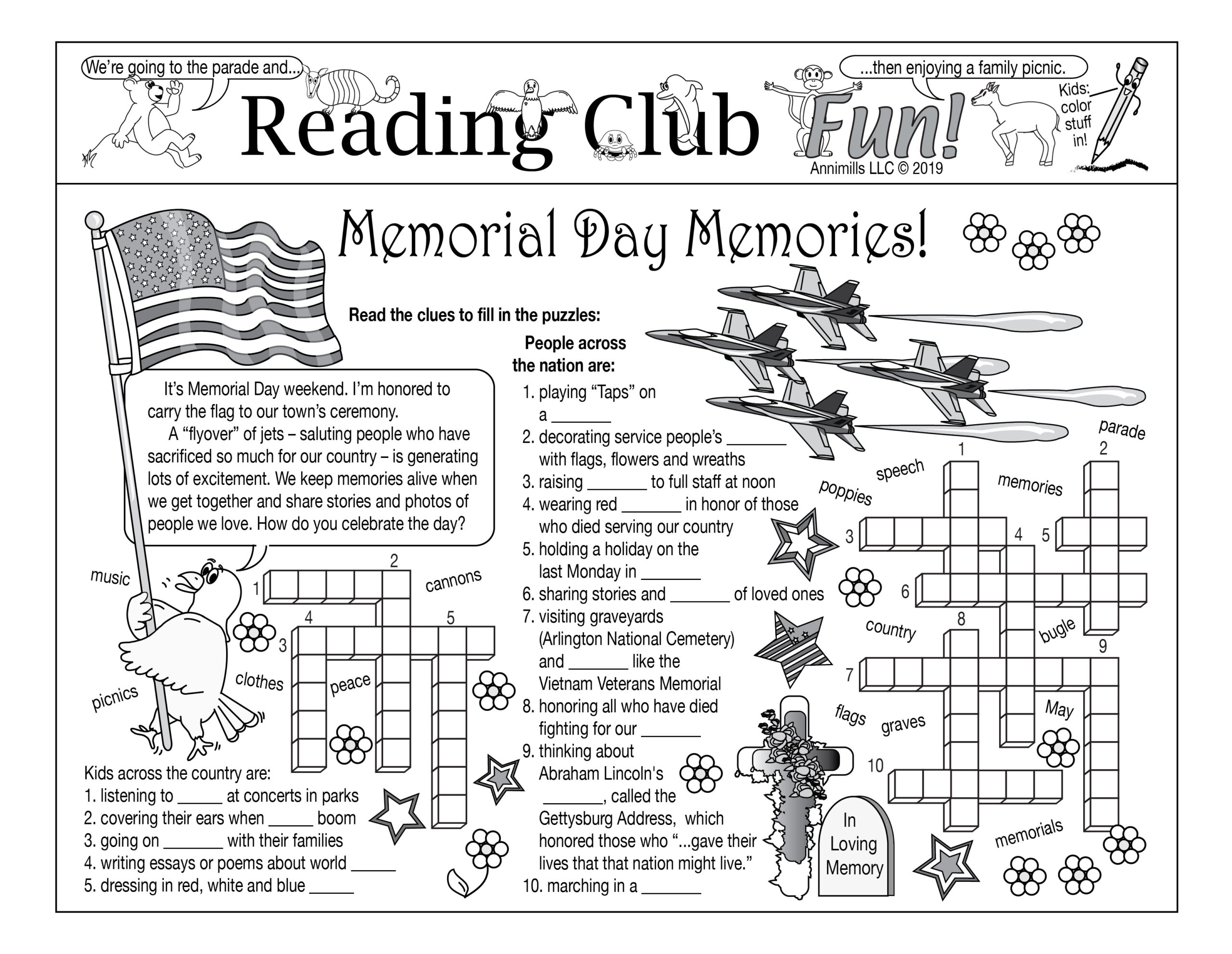 Memorial Day Ceremonies Tributes Honoring Military Heroes Puzzles Made By Teachers