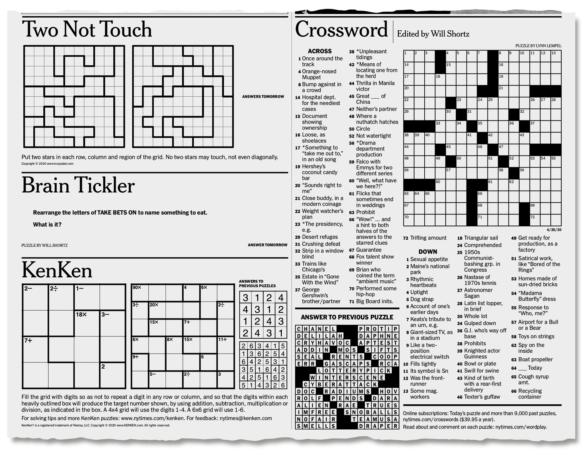 More Puzzles To Pass The Time The New York Times More Puzzles To Pass The Time The New York Times