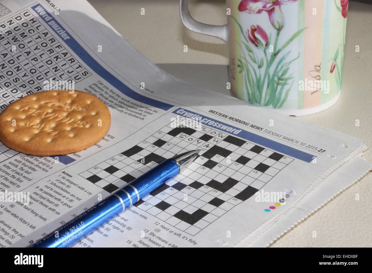 Morning Crossword Puzzle Hi res Stock Photography And Images Alamy Morning Crossword Puzzle Hi res Stock Photography And Images Alamy