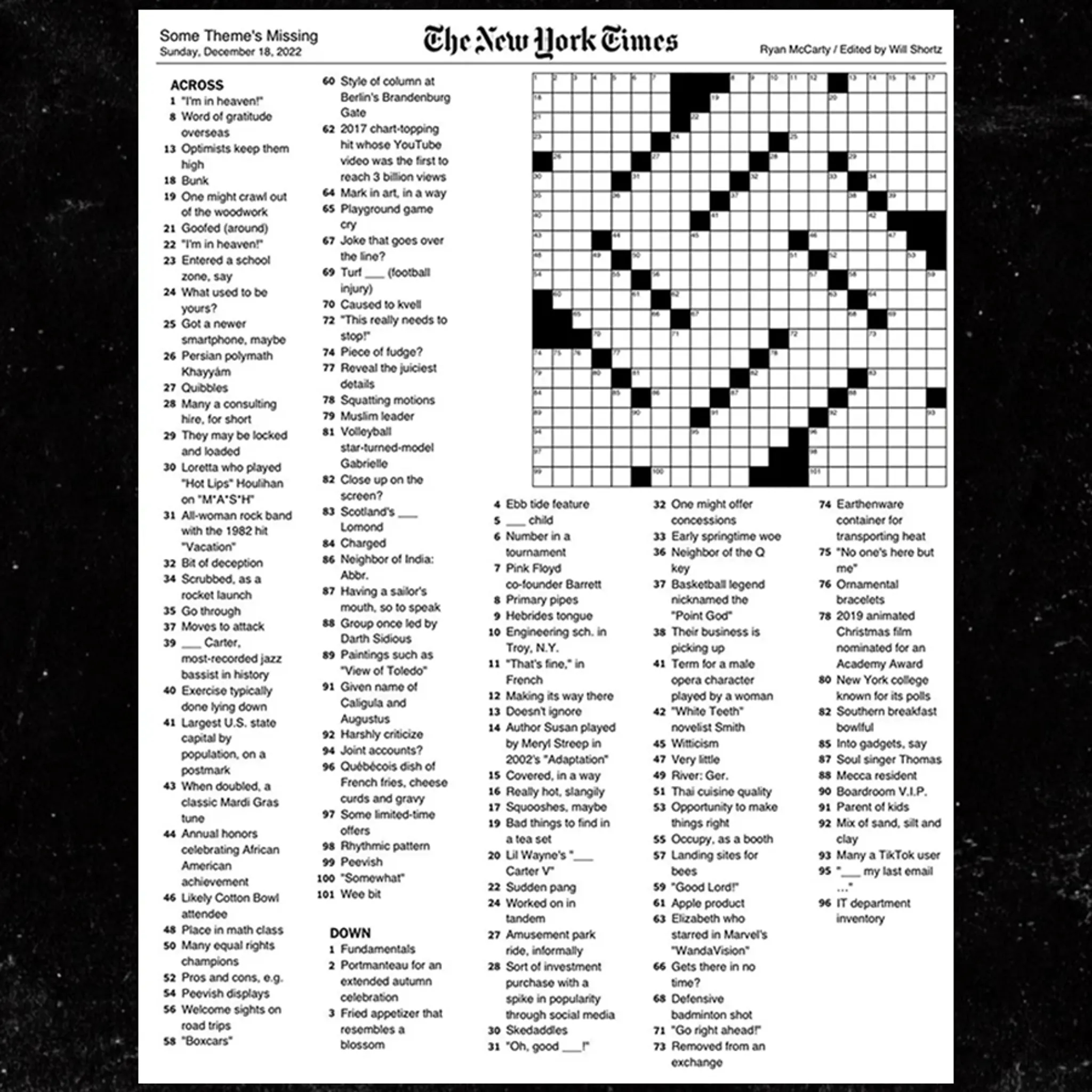 New York Times Dragged After Crossword s Swastika Shape During Hanukkah New York Times Dragged After Crossword s Swastika Shape During Hanukkah