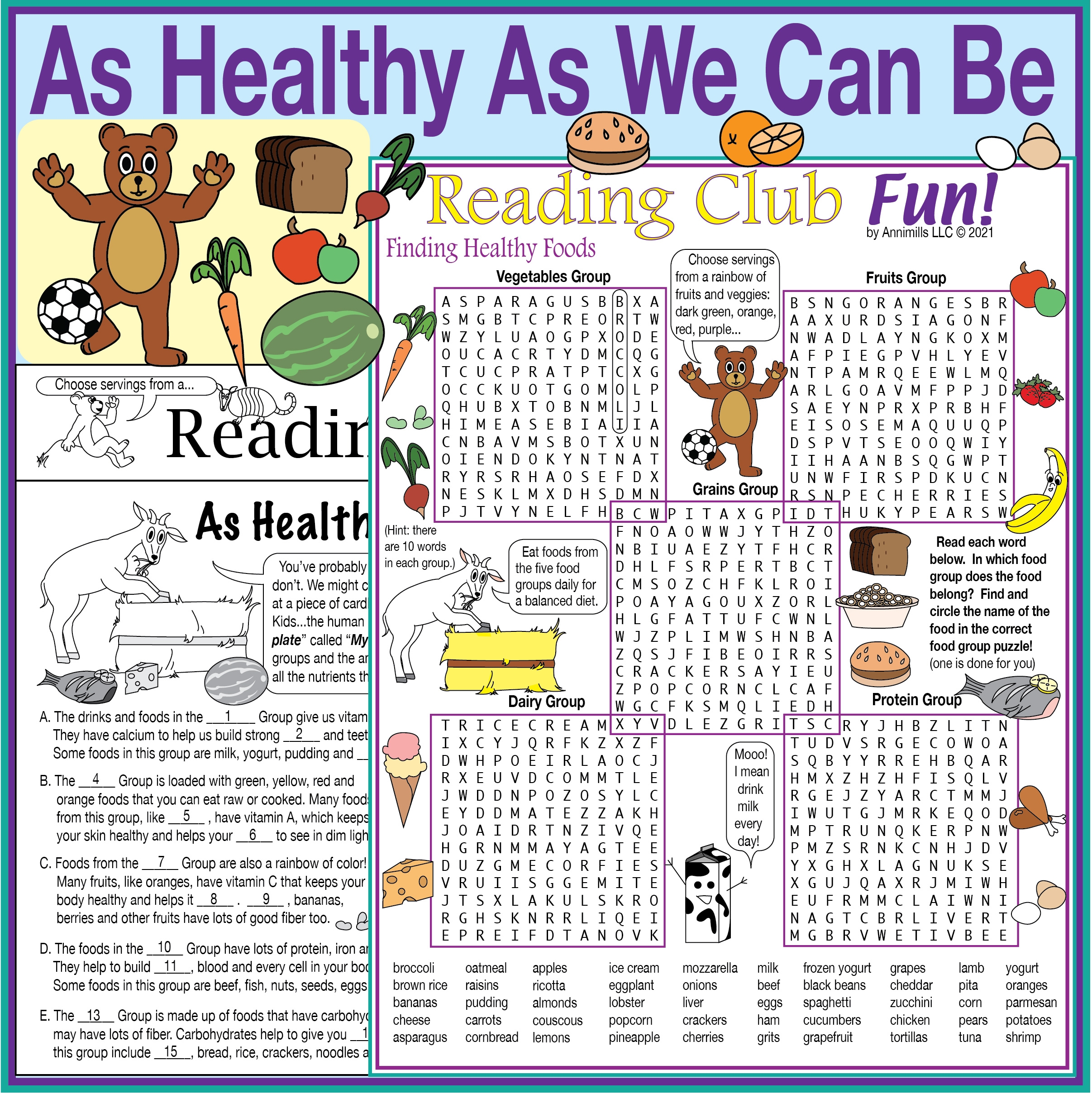 Nutrition And Food Groups Printable Activity Set Made By Teachers Nutrition And Food Groups Printable Activity Set Made By Teachers